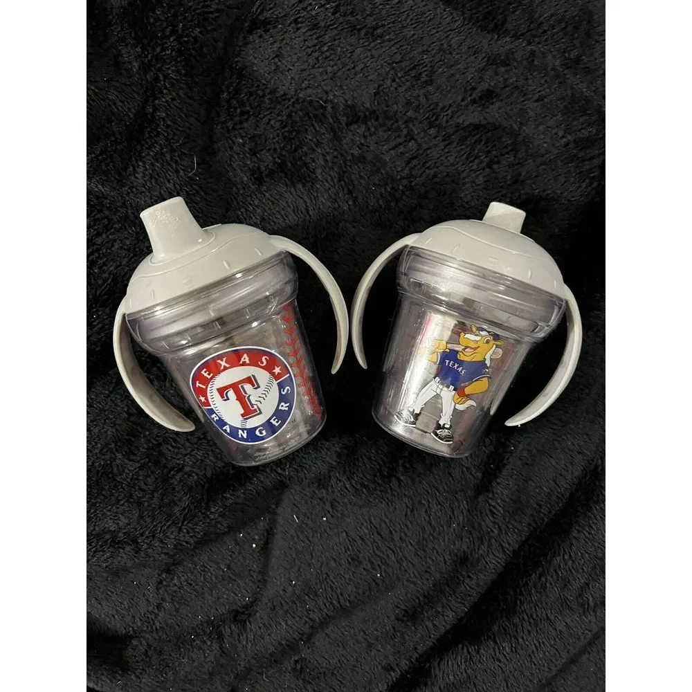 Set Of 2 Texas Rangers‎ Tervis Kids Sippy Cups